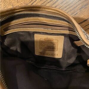 Coach Brown handheld bag